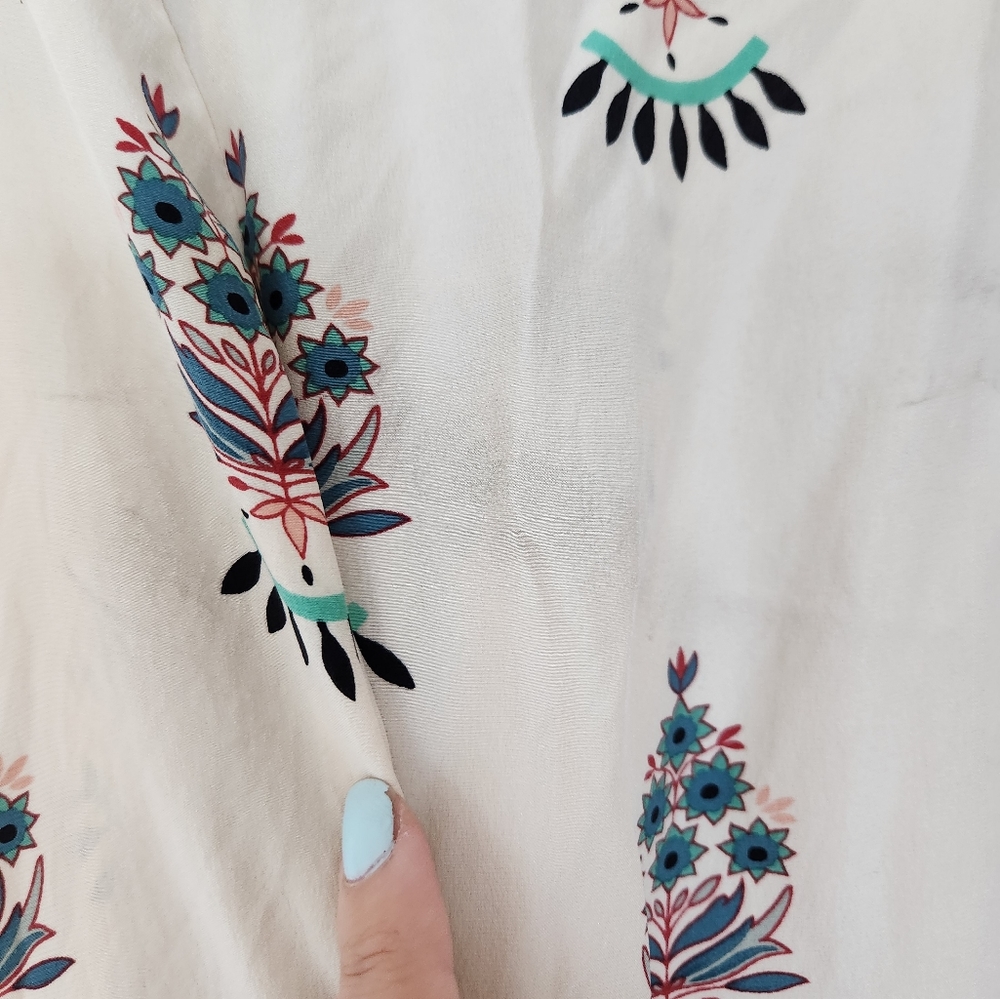 Stone Cold Fox Hamlet Dress Ivory Fleur Robe - Picture 5 of 11